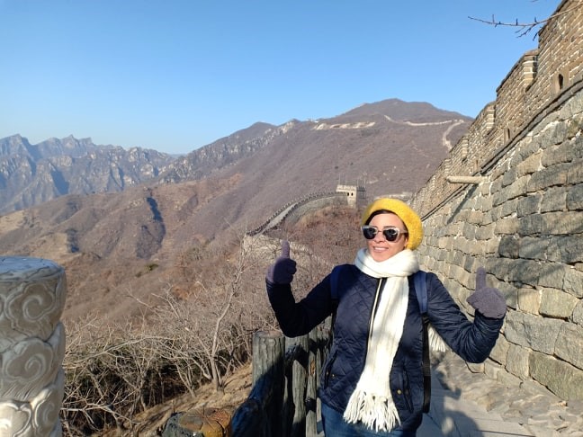 At the Great Wall of China_1