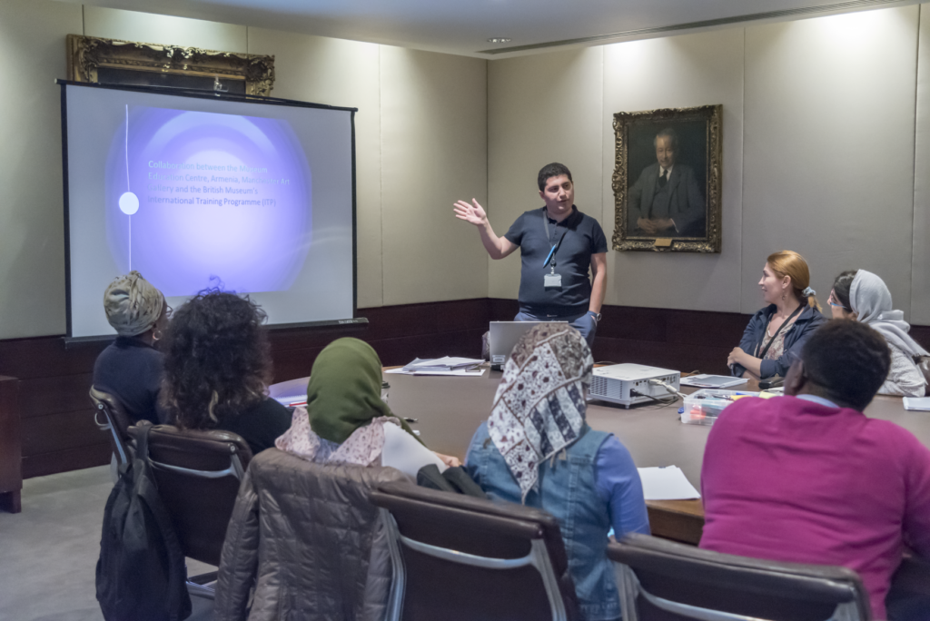 Hayk Mkhrtchyan at the ITP 2017 summer programme