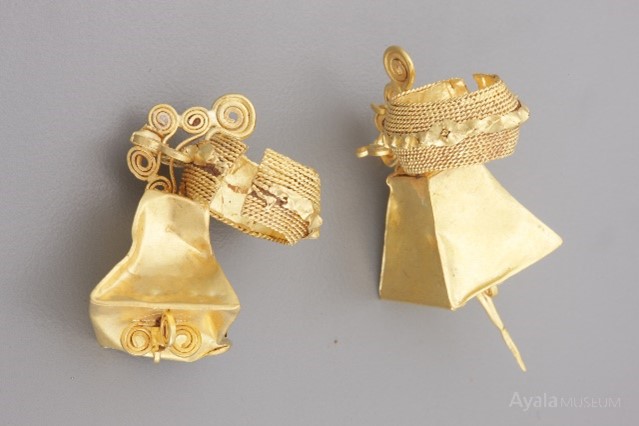 Gold object from Ayala Museum collection, Philippines