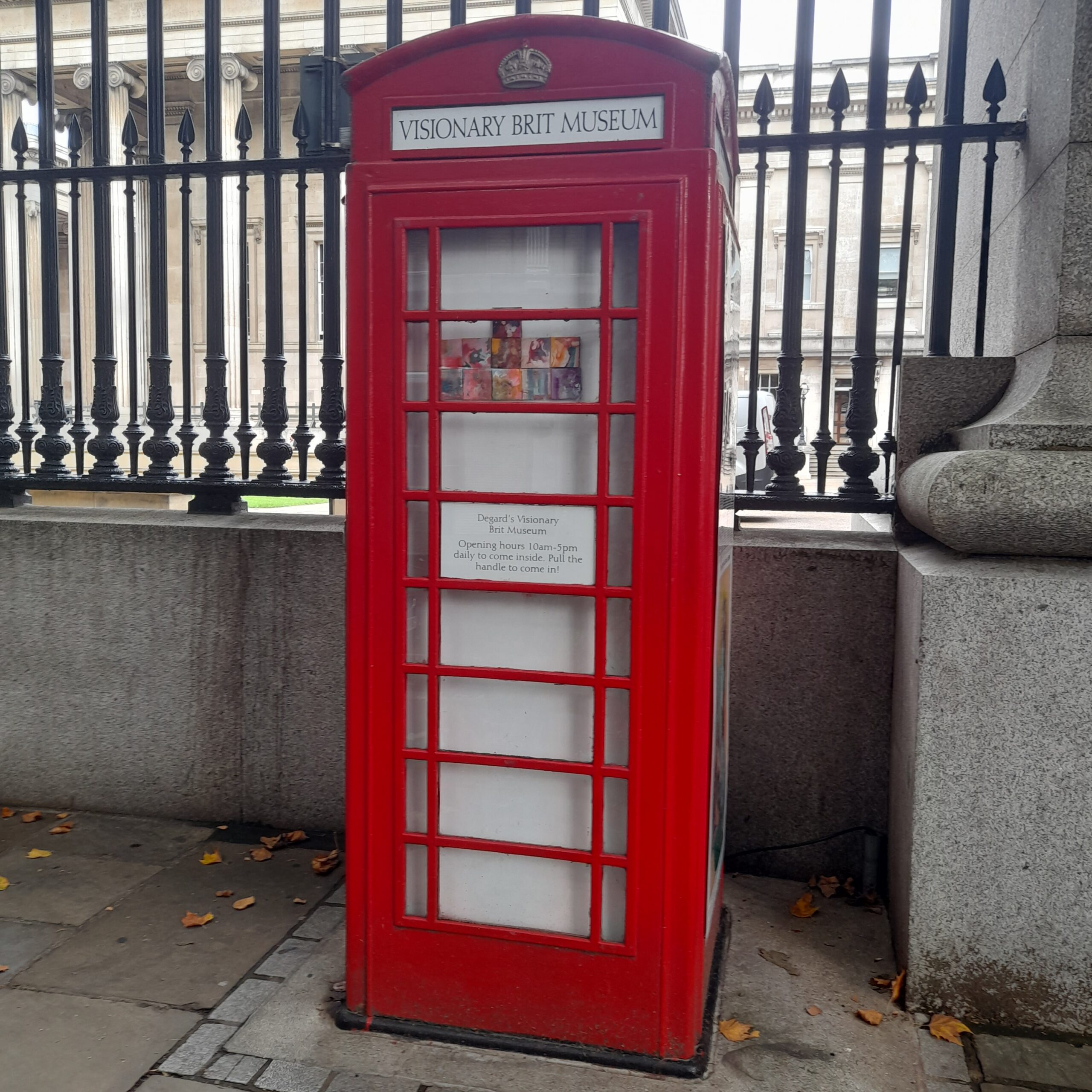 Red telephone box