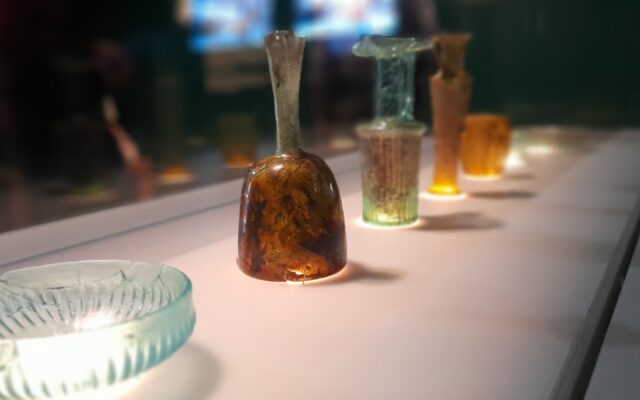 Objects from the Beirut Shattered Glass exhibition