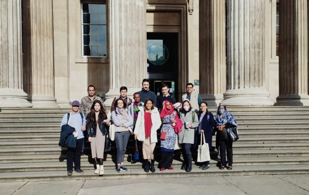 ITP 2021 outside the British Museum