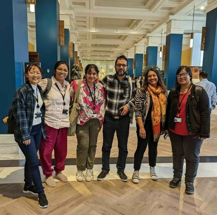 ITP 2022 delegates in the Hotung Gallery of the British Museum