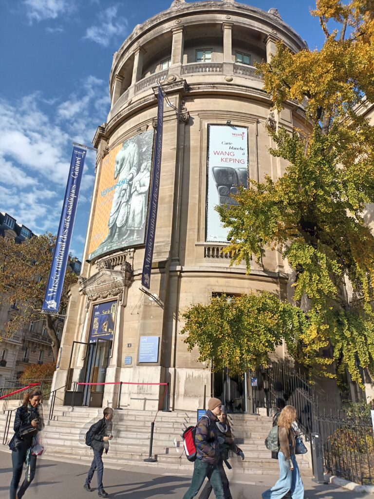 Exterior of the Musee Guimet in Paris
