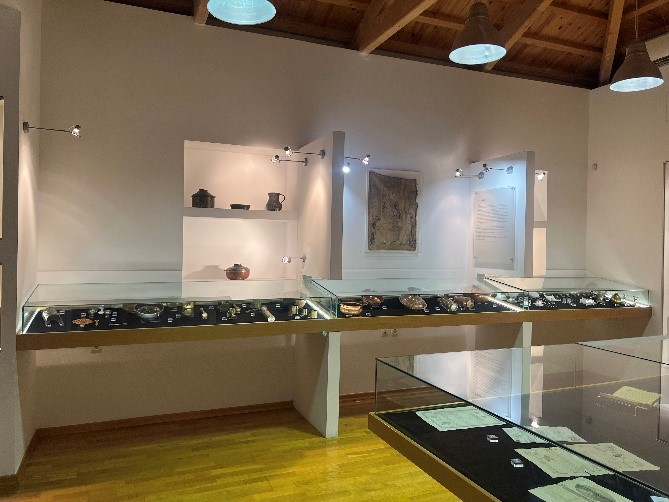 Inside the Aigaleo Asia Minor Culture Museum