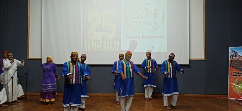 artistic performances by the Aswan Folklore Band in Aswan
