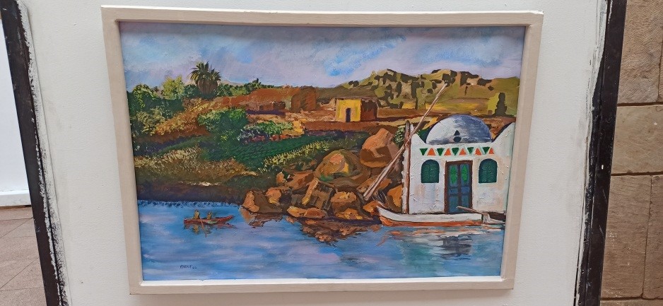 Art exhibition at the Nubia Museum