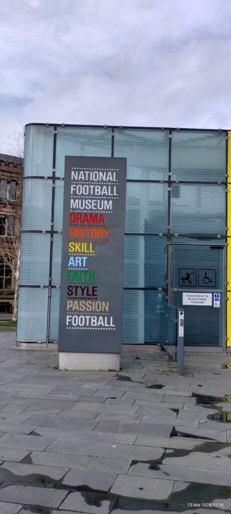 Entrance to the National Football Museum