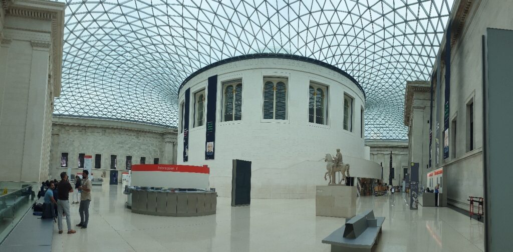 Photograph of the Great Court at the British Museum