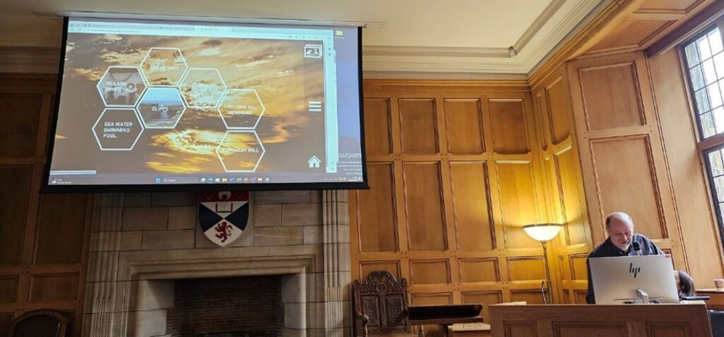 Presentation by Kamila Oles, Alan Miller, and the Open Virtual Worlds Research Group at the School of Computer Science, University of St Andrews