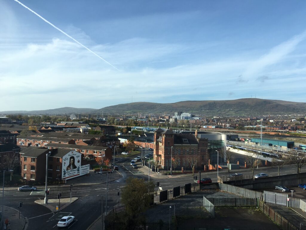 Photograph of the Belfast skyline