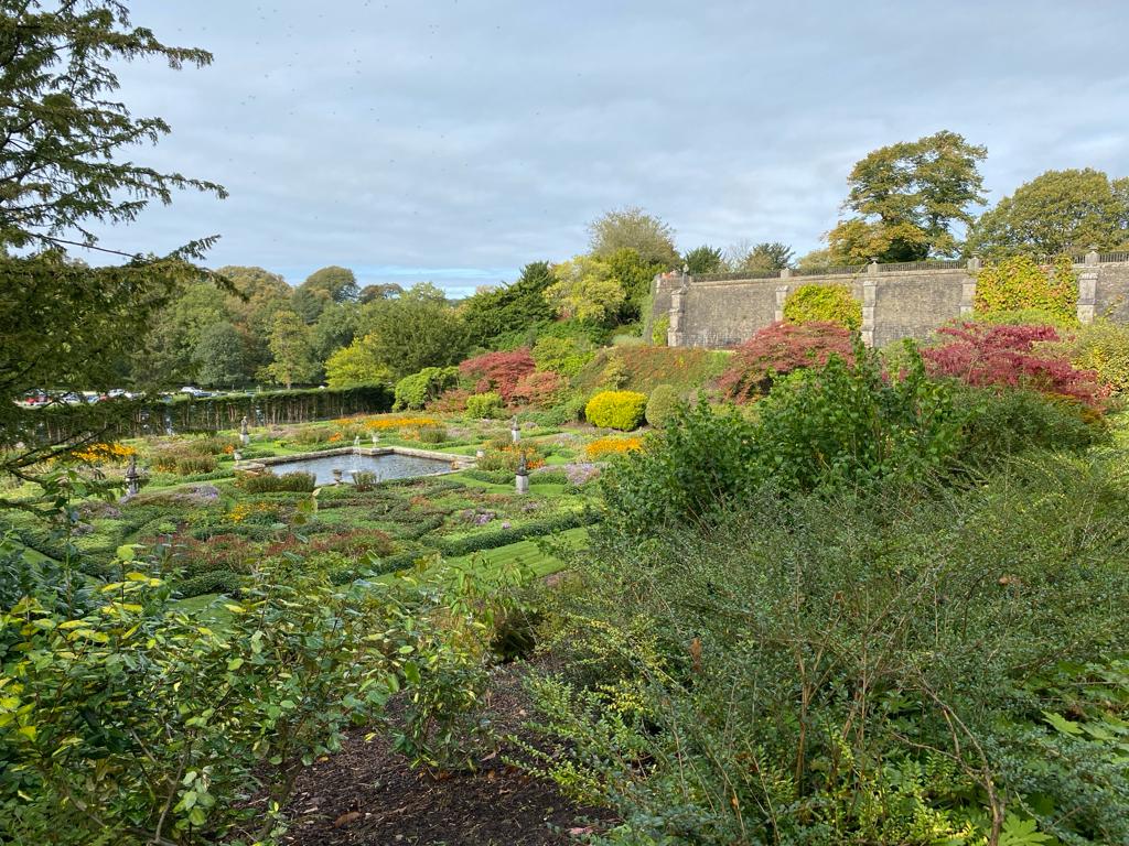 Photograph of the Italian Gardens at Lyme Park