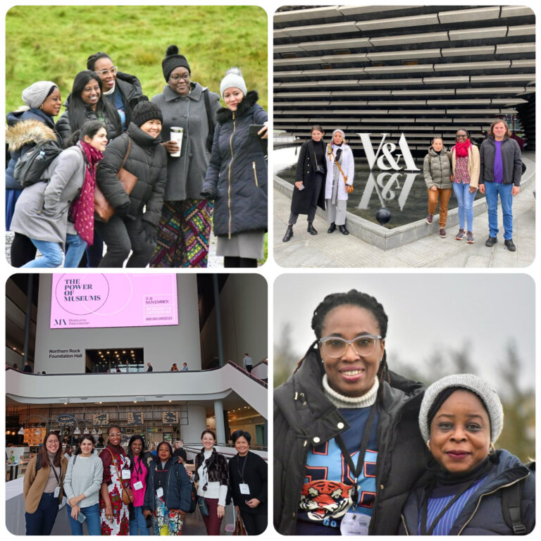Collage of group photos of ITP fellows attending past MA conferences.