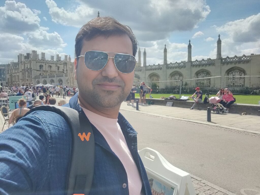 Selfie of Vinay
