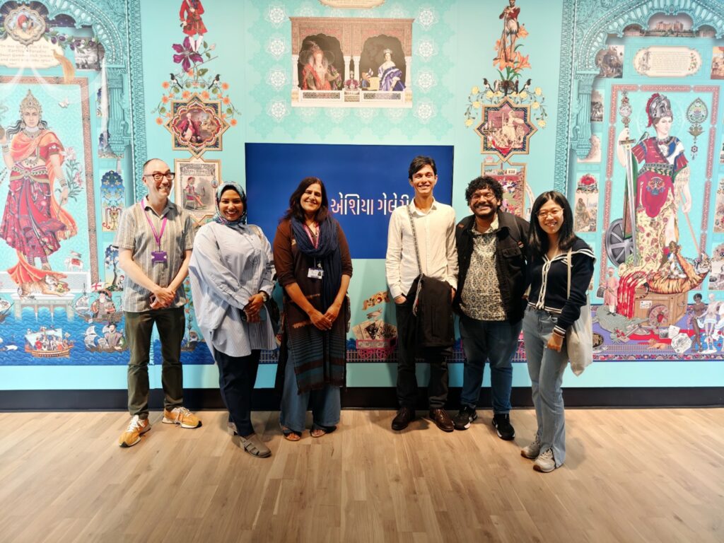 Six people posing for a photo