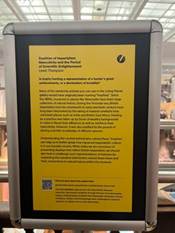 Text panel display